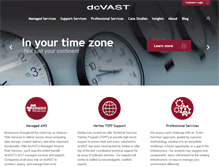 Tablet Screenshot of dcvast.com